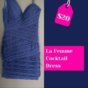 La Femme Sexy Cocktail Dress